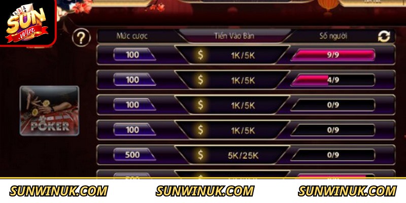 Poker Sunwin - Trải Nghiệm Game Đổi Thưởng Chất Lượng 2026 3 Kỹ năng chơi Poker bất bại được cao thủ bật mí