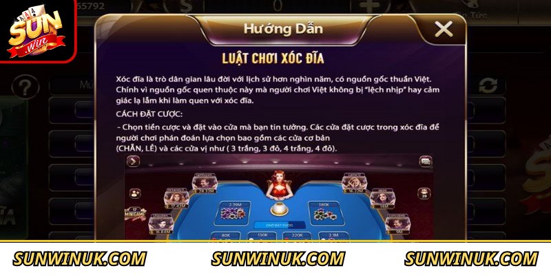 Xóc Đĩa Sunwin - Hướng Dẫn Cách Chơi Và Mẹo Thắng Lớn 2 Tham gia Xóc đĩa Sunwin với luật chơi đơn giản và các thao tác nhanh gọn